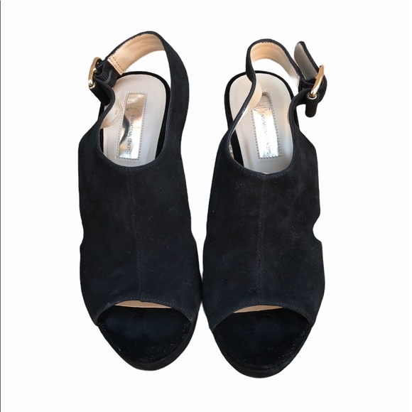 Inc International Black Platform Sandals - Picture 2 of 13
